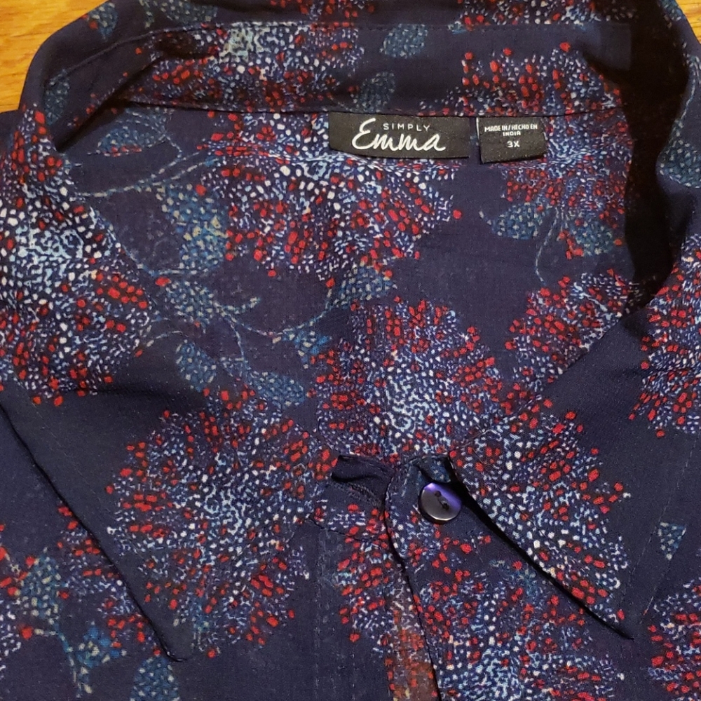 Simply Emma 3x Blouse